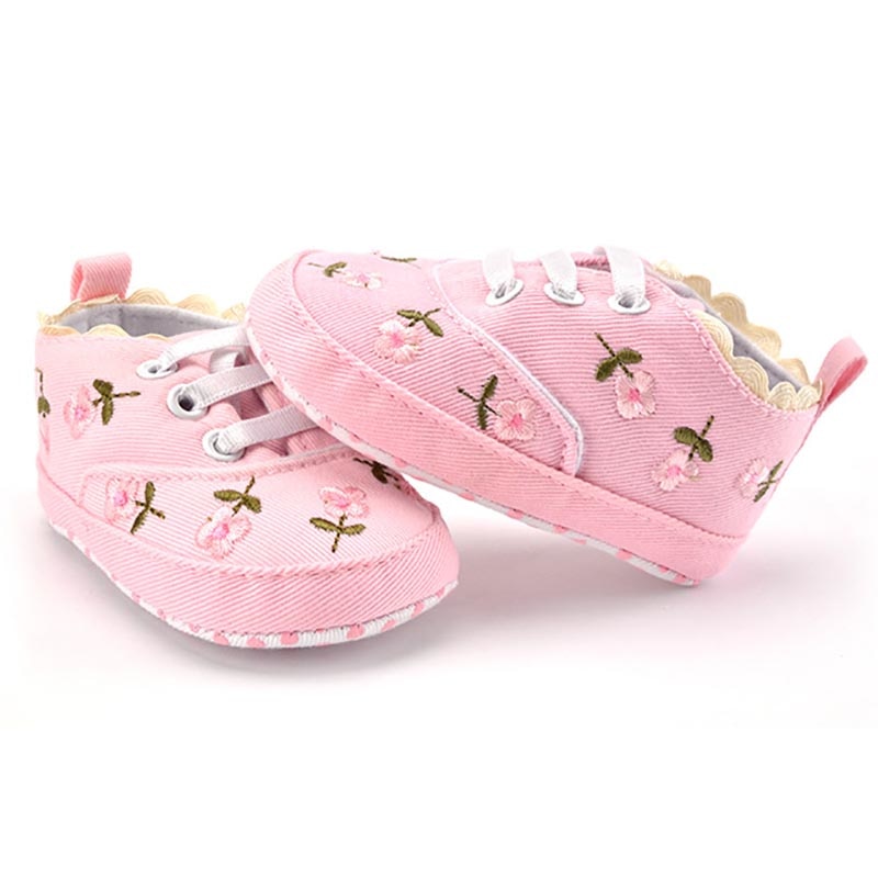 Baby Girl Shoes Floral Booties